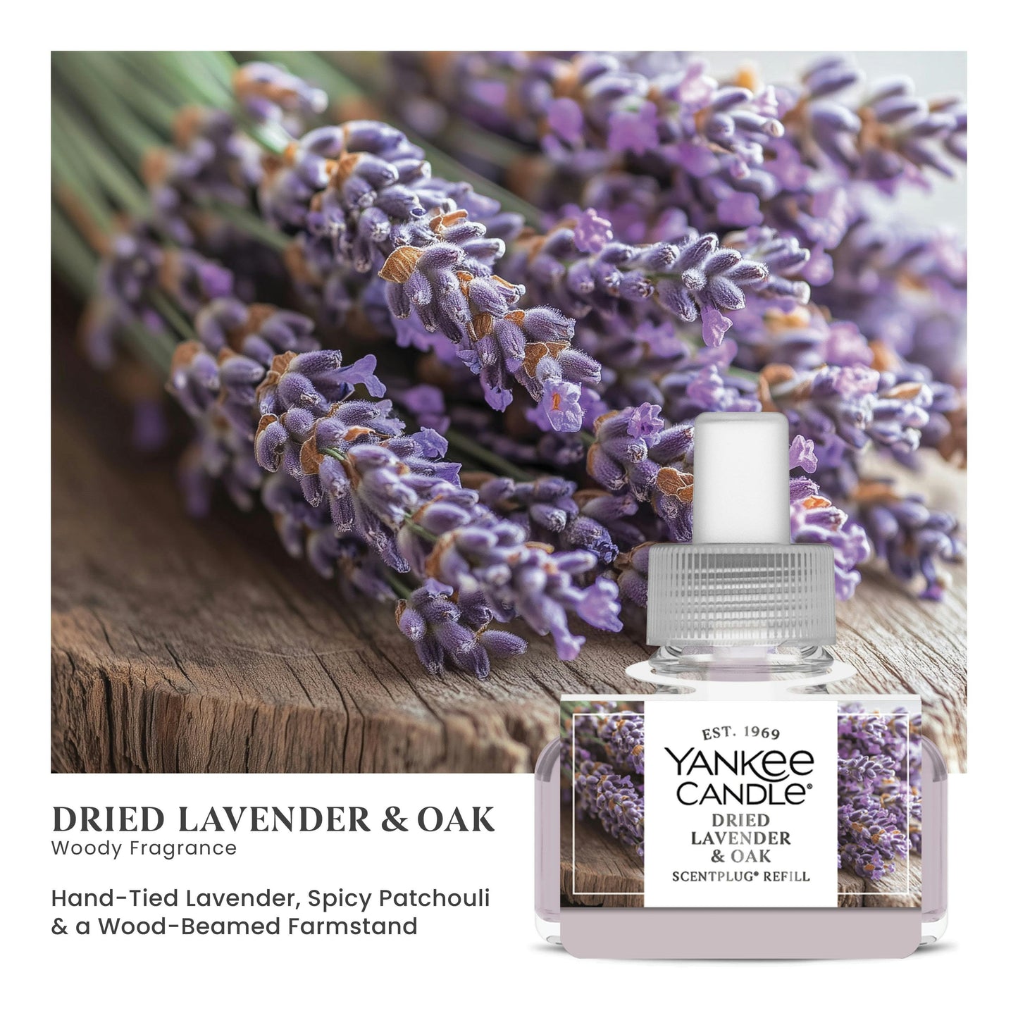 Dried Lavender & Oak ScentPlug® Refill