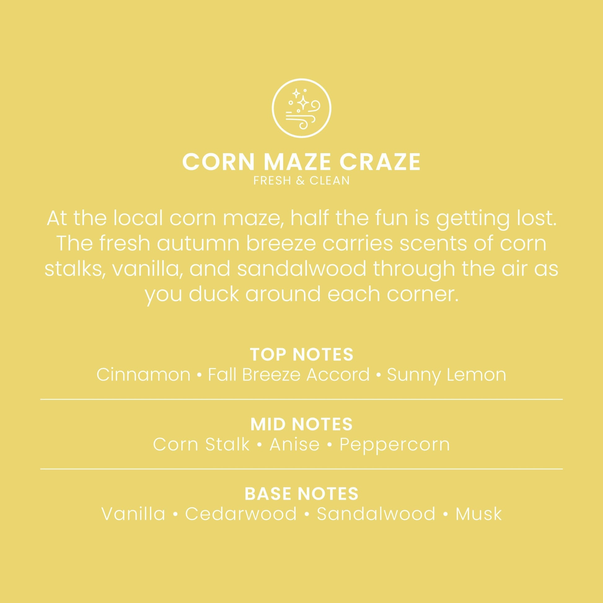 Corn Maze Craze Original Large Jar Candle